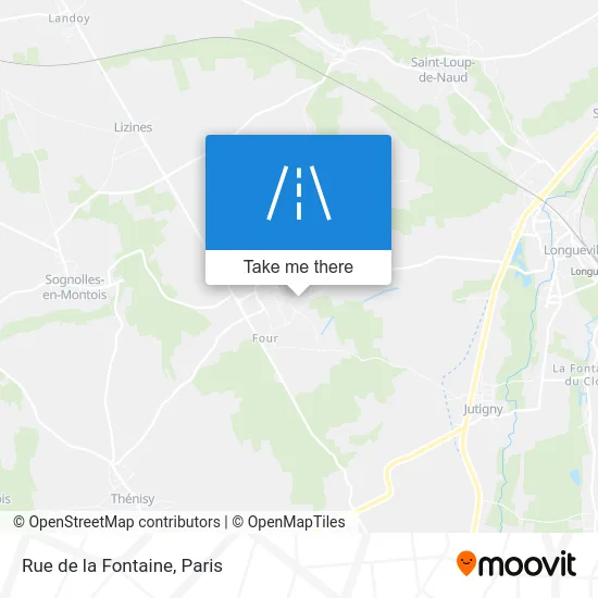 Rue de la Fontaine map