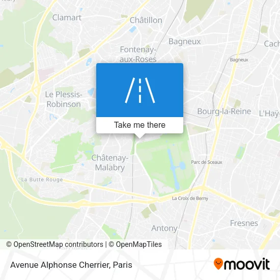 Avenue Alphonse Cherrier map