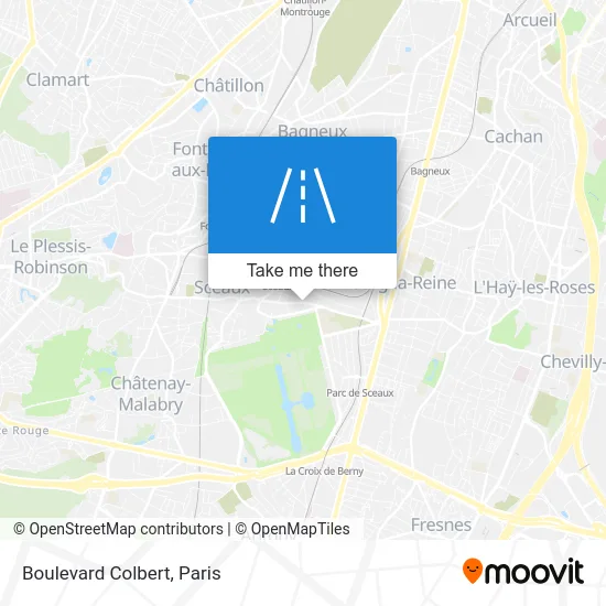 Boulevard Colbert map