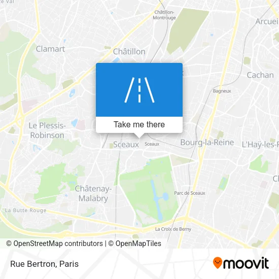 Rue Bertron map