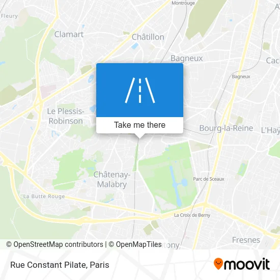 Rue Constant Pilate map