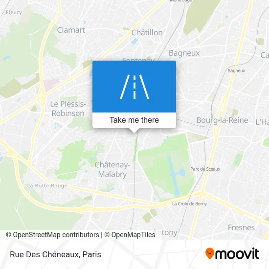 Rue Des Chéneaux map