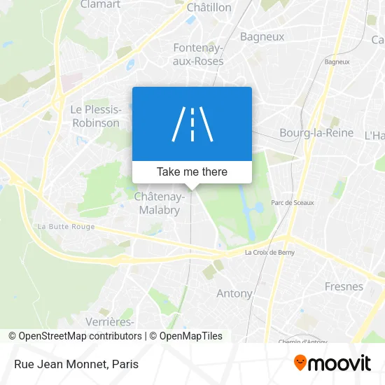Rue Jean Monnet map
