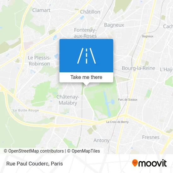 Rue Paul Couderc map