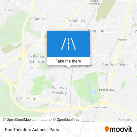 Rue Théodore Aubanel map