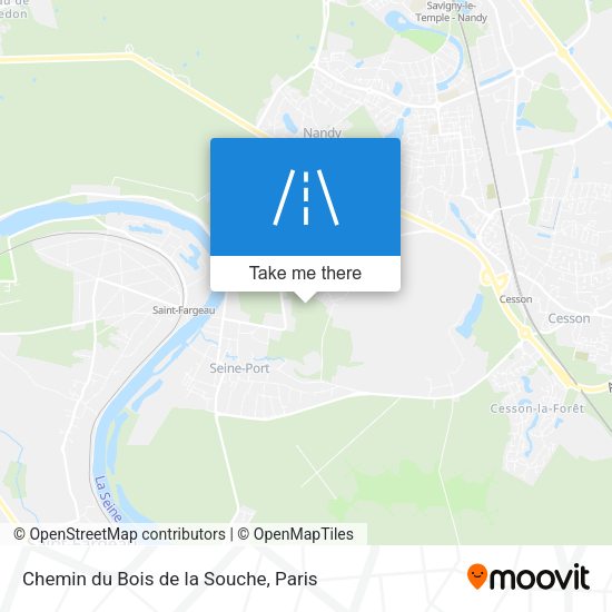 Chemin du Bois de la Souche map