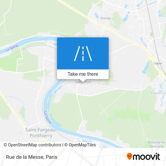 Rue de la Messe map