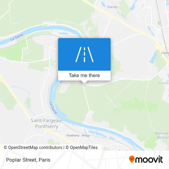 Rue Des Peupliers map