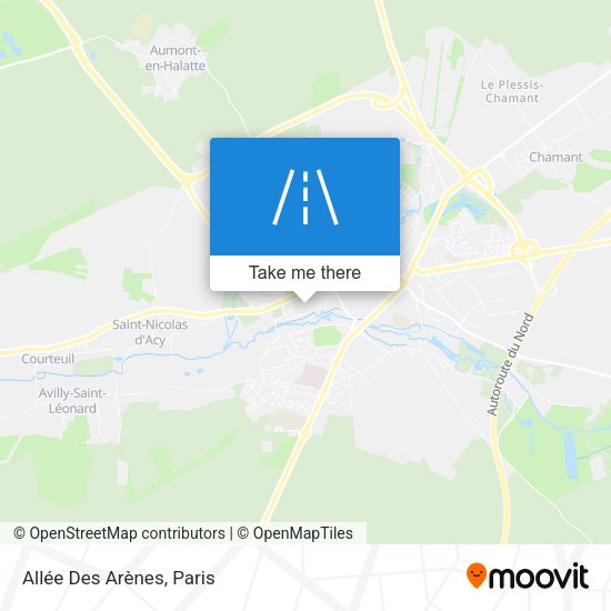 Allée Des Arènes map