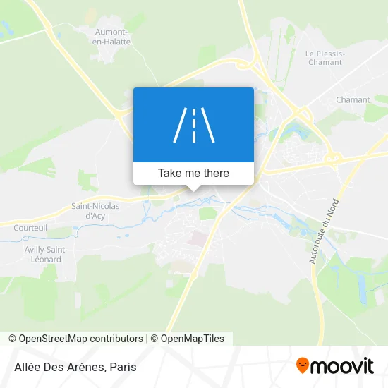 Allée Des Arènes map