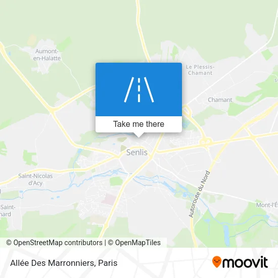 Allée Des Marronniers map