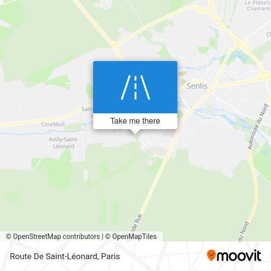 Route De Saint-Léonard map