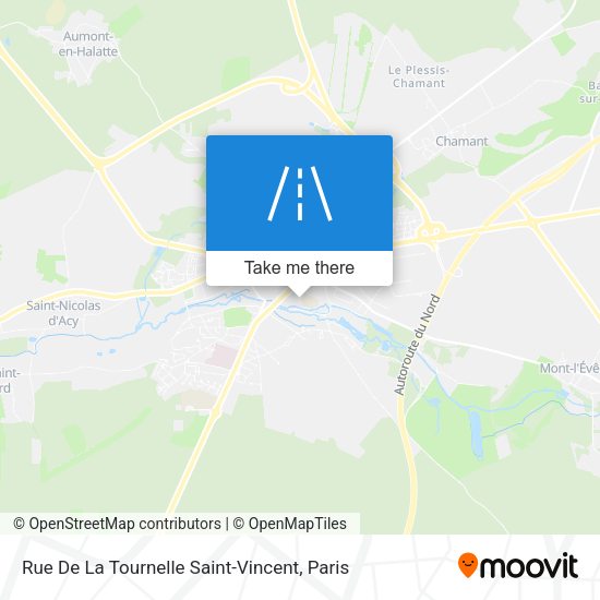 Rue De La Tournelle Saint-Vincent map