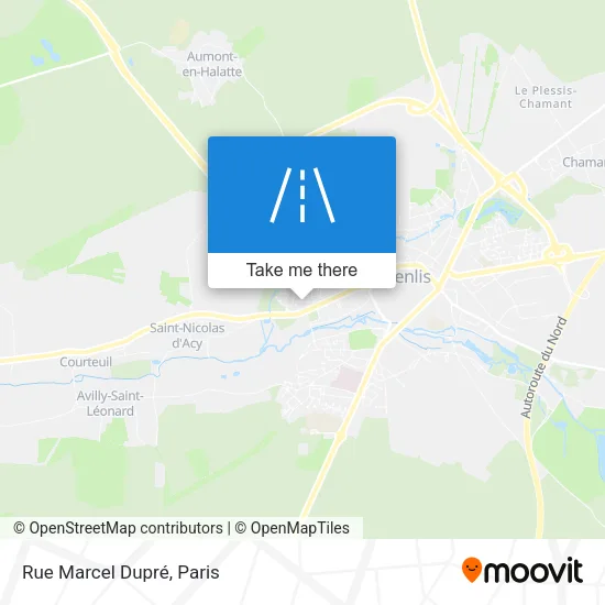 Rue Marcel Dupré map