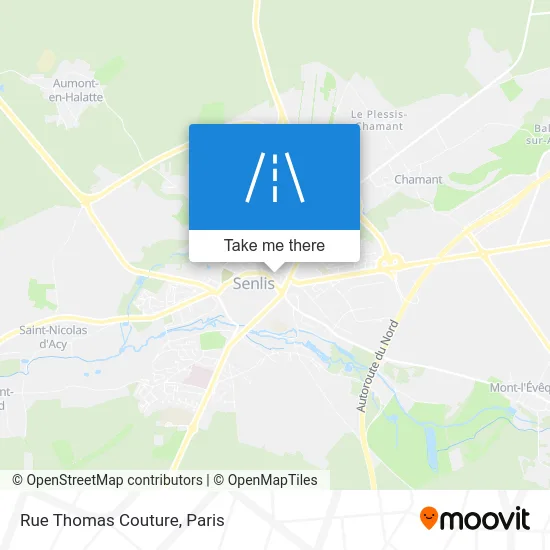 Rue Thomas Couture map