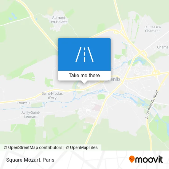Square Mozart map