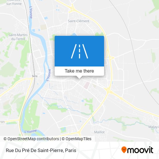Rue Du Pré De Saint-Pierre map