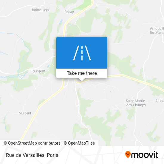 Rue de Versailles map