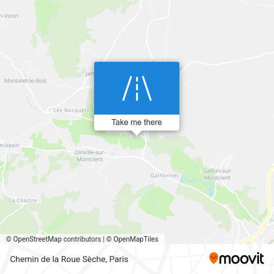 Chemin de la Roue Sèche map