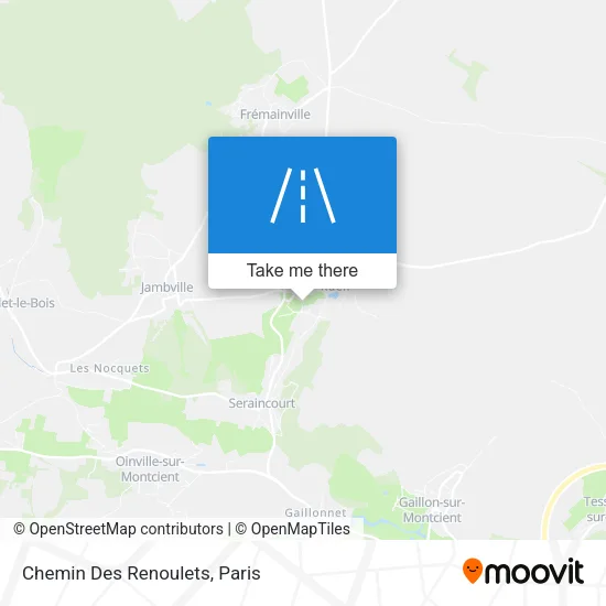 Chemin Des Renoulets map