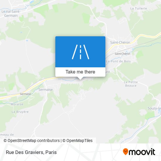 Mapa Rue Des Graviers