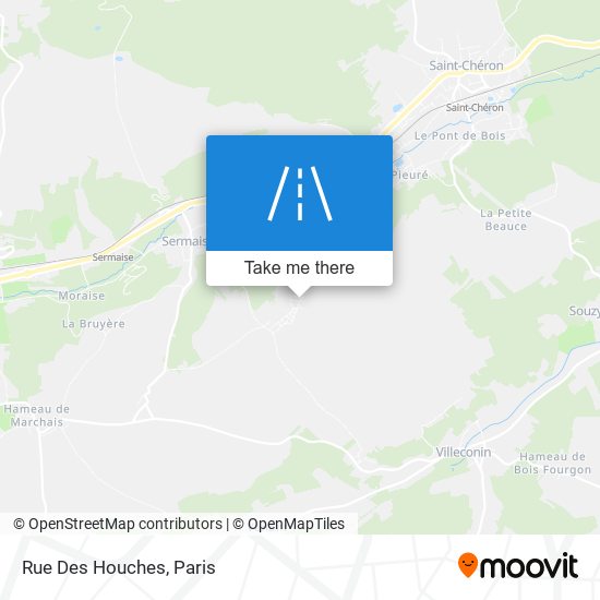 Mapa Rue Des Houches