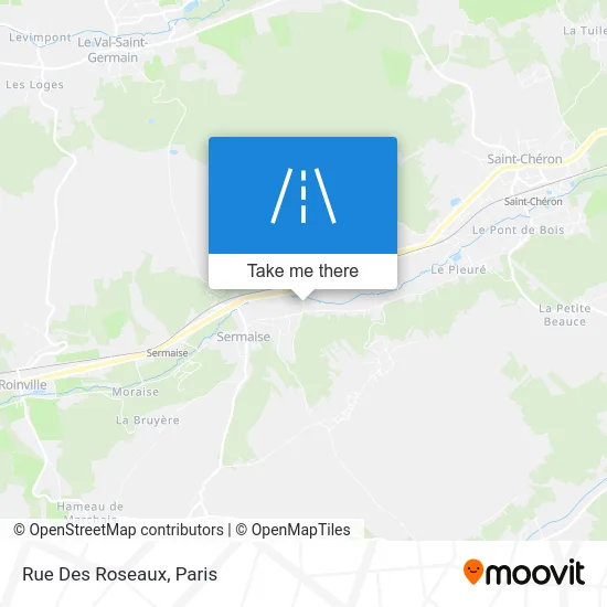 Rue Des Roseaux map