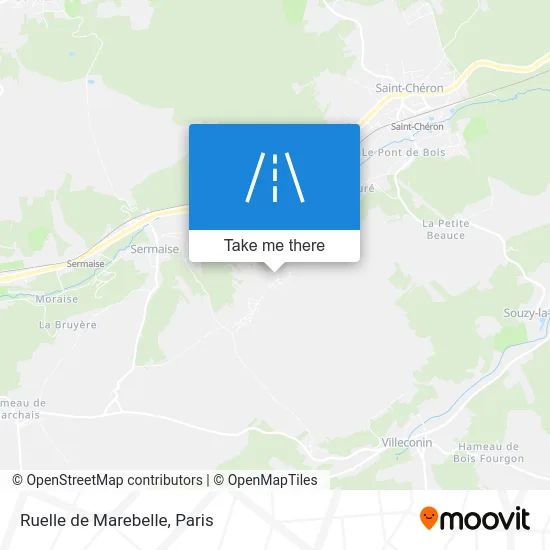 Ruelle de Marebelle map