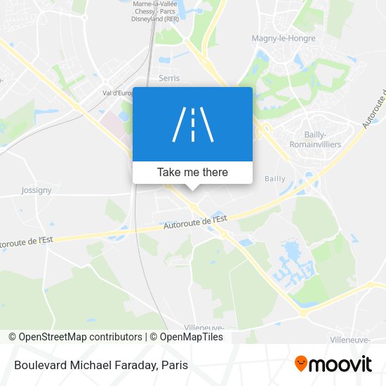 Boulevard Michael Faraday map