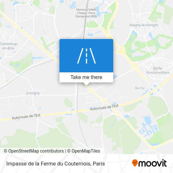 Impasse de la Ferme du Couternois map