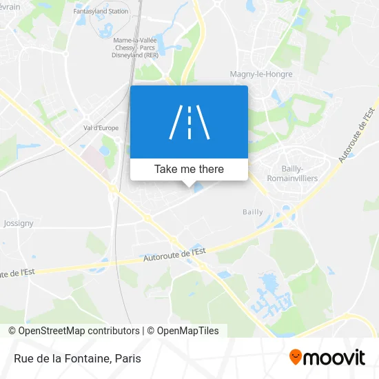 Rue de la Fontaine map