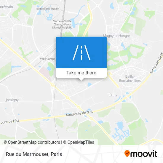 Rue du Marmouset map