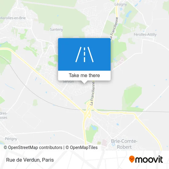 Rue de Verdun map