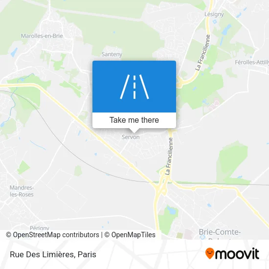 Rue Des Limières map