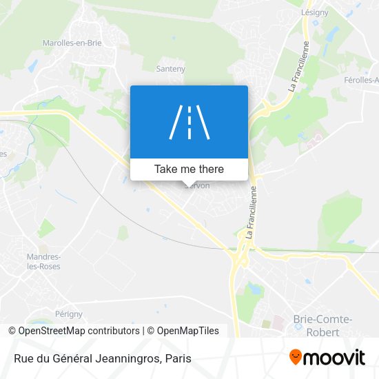Rue du Général Jeanningros map