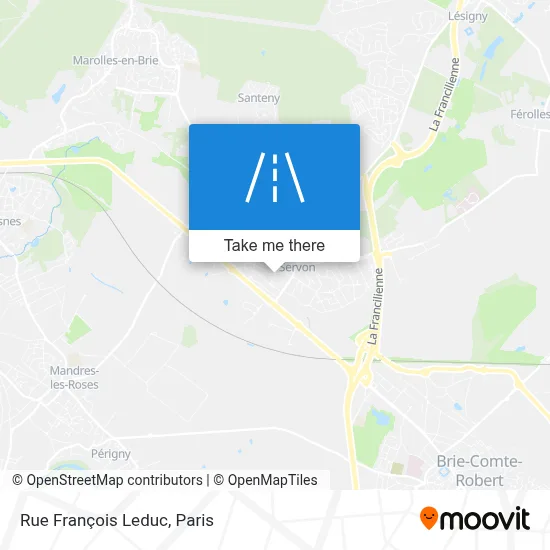 Rue François Leduc map