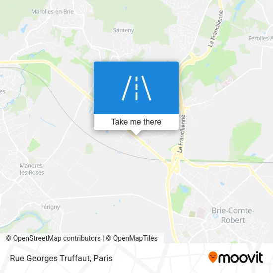 Rue Georges Truffaut map