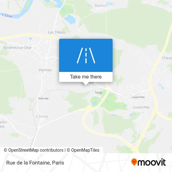 Rue de la Fontaine map