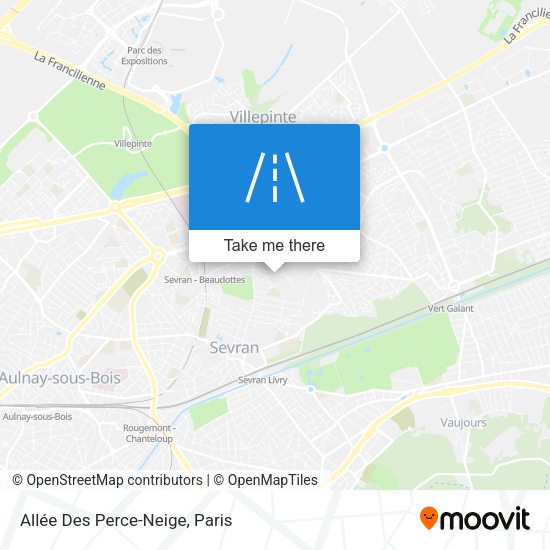 Allée Des Perce-Neige map