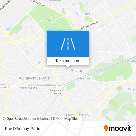 Rue D'Aulnay map