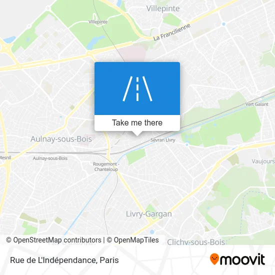 Rue de L'Indépendance map
