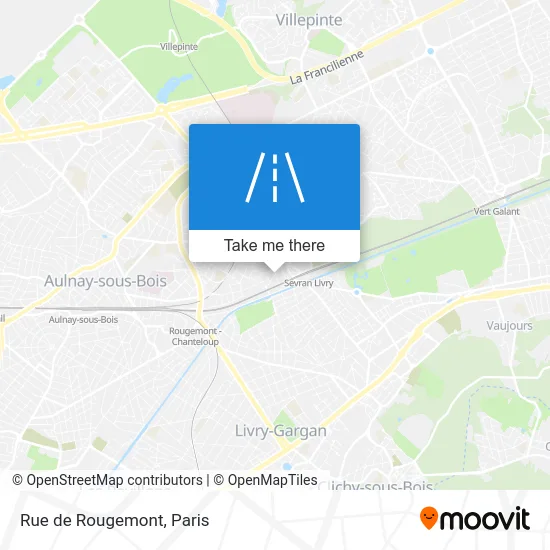 Rue de Rougemont map