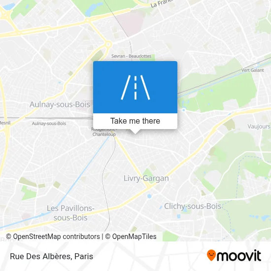 Rue Des Albères map