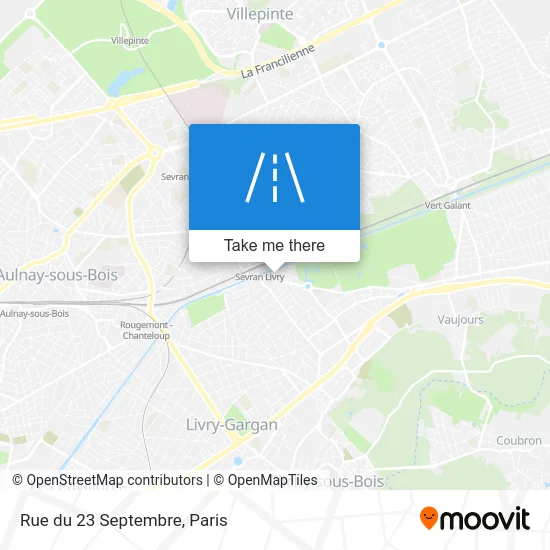 Rue du 23 Septembre map