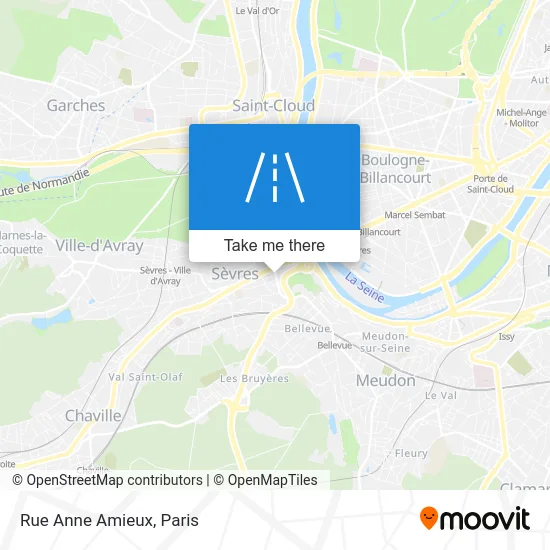 Rue Anne Amieux map