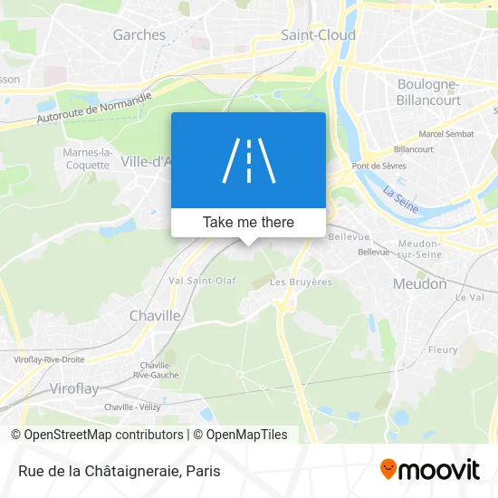 Rue de la Châtaigneraie map