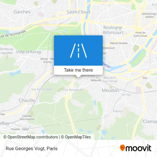 Rue Georges Vogt map