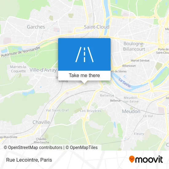 Rue Lecointre map