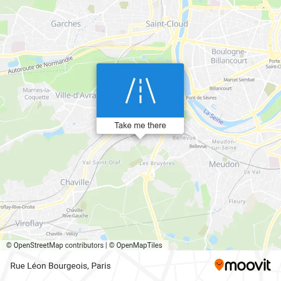 Rue Léon Bourgeois map