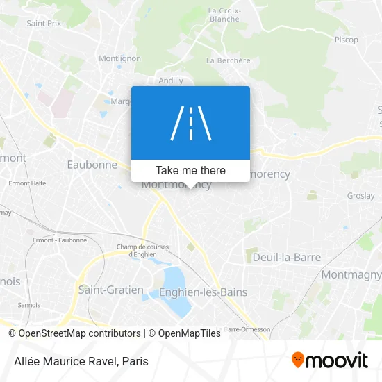 Allée Maurice Ravel map